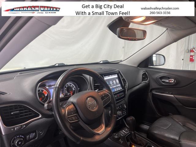 used 2019 Jeep Cherokee car, priced at $15,984
