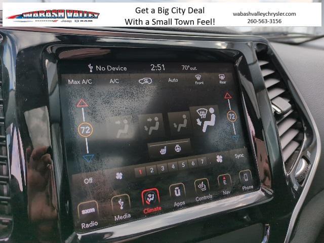 used 2019 Jeep Cherokee car, priced at $17,530