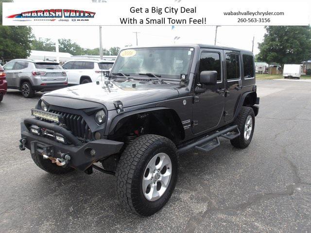 used 2016 Jeep Wrangler Unlimited car, priced at $17,285