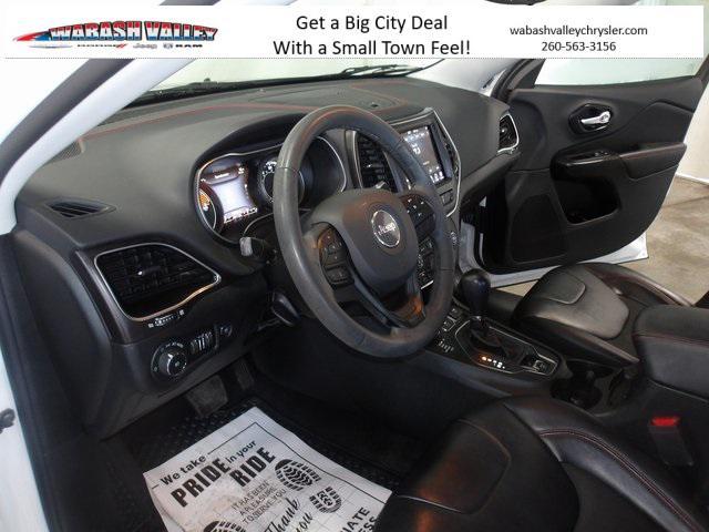 used 2022 Jeep Cherokee car, priced at $24,439