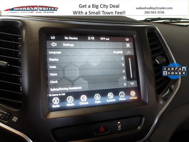 used 2022 Jeep Cherokee car, priced at $24,680