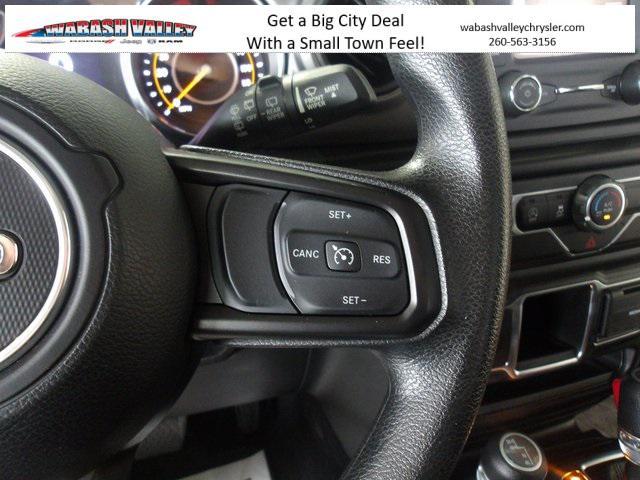 used 2021 Jeep Wrangler Unlimited car, priced at $30,984