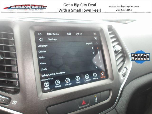 used 2022 Jeep Cherokee car, priced at $27,488