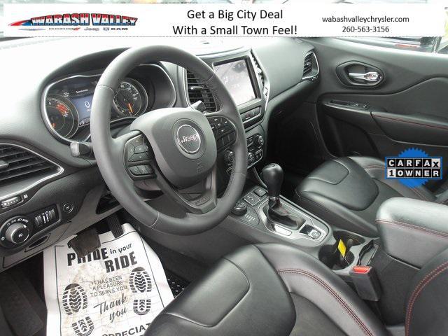 used 2022 Jeep Cherokee car, priced at $27,488