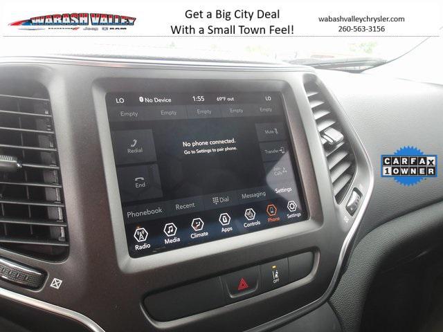 used 2022 Jeep Cherokee car, priced at $27,488