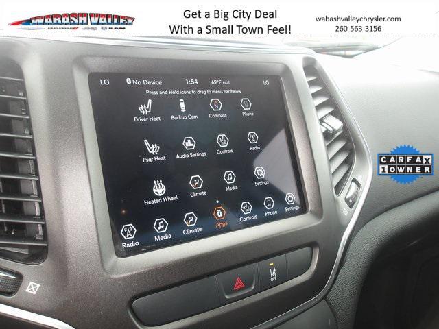 used 2022 Jeep Cherokee car, priced at $27,488