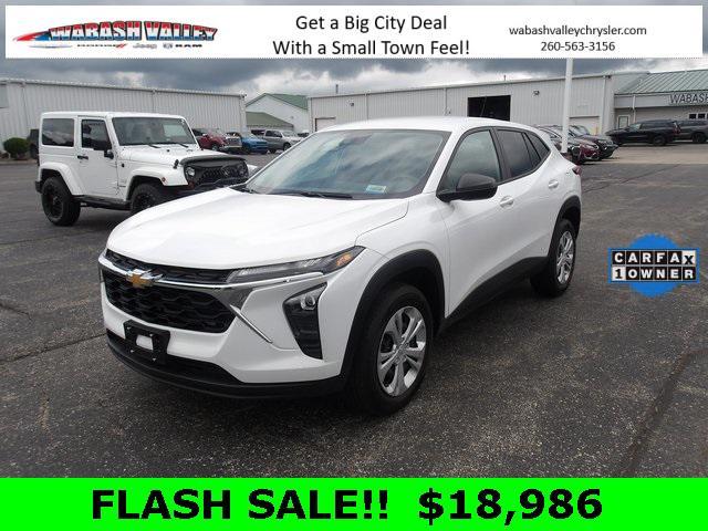 used 2024 Chevrolet Trax car, priced at $18,986