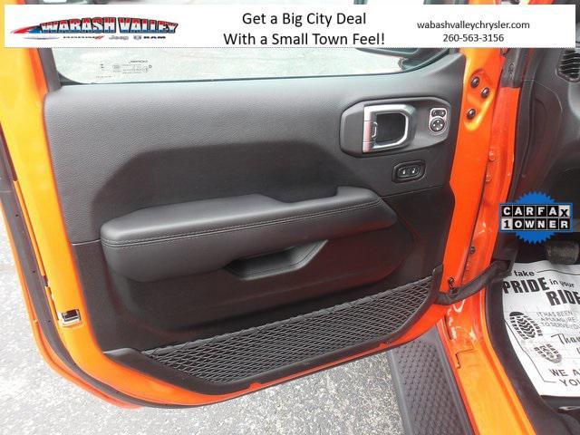 used 2023 Jeep Wrangler car, priced at $39,628