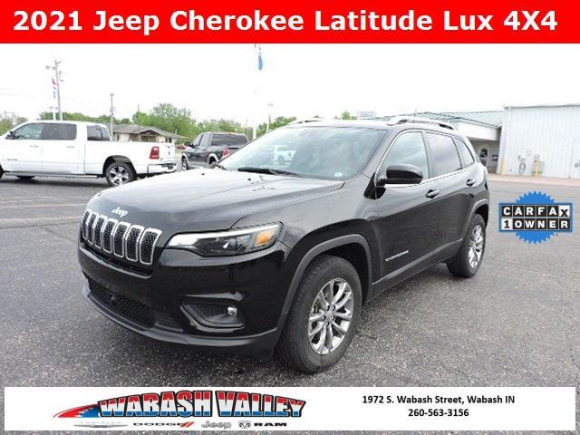 used 2021 Jeep Cherokee car, priced at $24,266