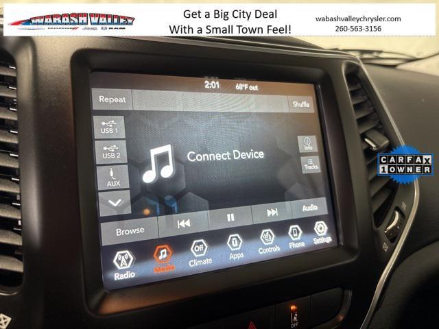 used 2021 Jeep Cherokee car, priced at $24,874