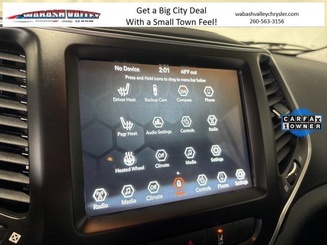 used 2021 Jeep Cherokee car, priced at $24,874