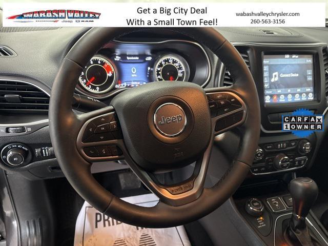 used 2021 Jeep Cherokee car, priced at $24,874