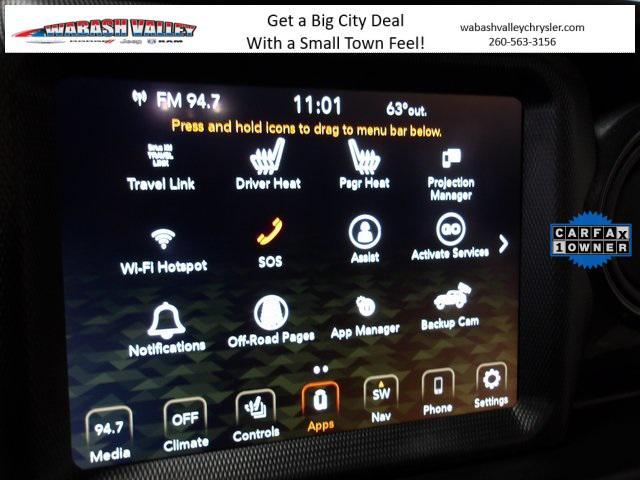 used 2021 Jeep Wrangler Unlimited car, priced at $27,595