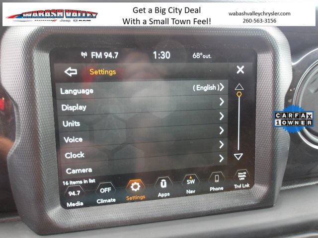 used 2022 Jeep Wrangler Unlimited car, priced at $28,985