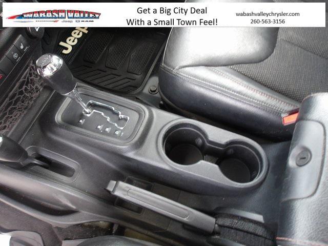 used 2016 Jeep Wrangler Unlimited car, priced at $17,785