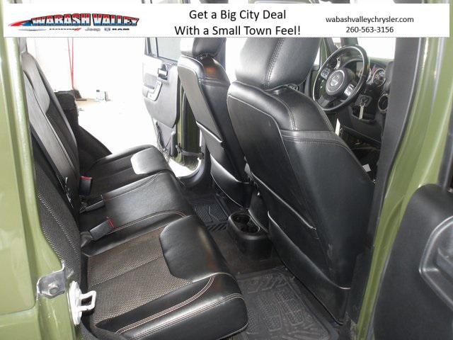 used 2016 Jeep Wrangler Unlimited car, priced at $19,601