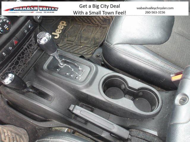 used 2016 Jeep Wrangler Unlimited car, priced at $18,835