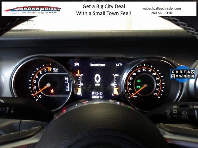 used 2021 Jeep Wrangler Unlimited car, priced at $30,683