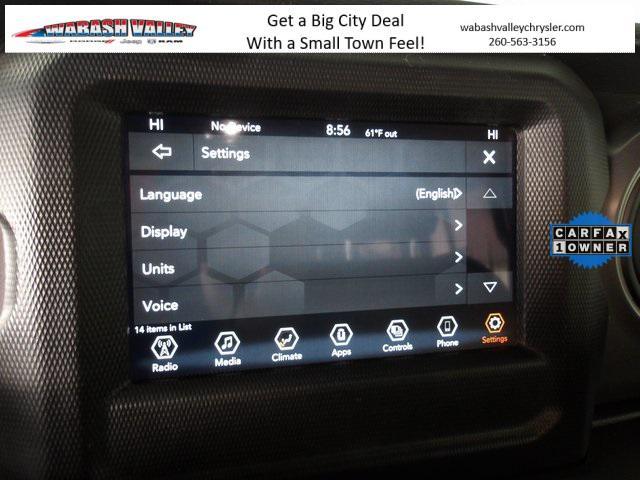 used 2021 Jeep Wrangler car, priced at $26,985