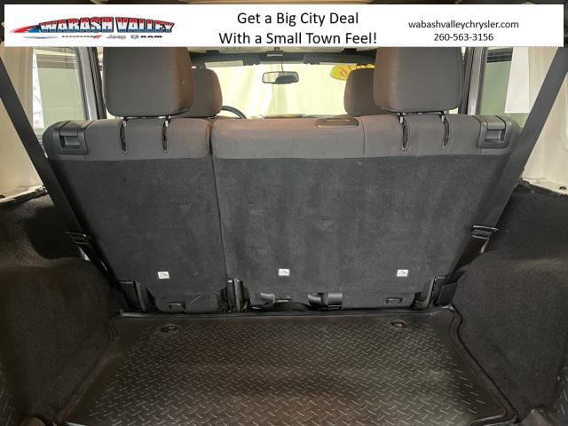 used 2016 Jeep Wrangler Unlimited car, priced at $17,985