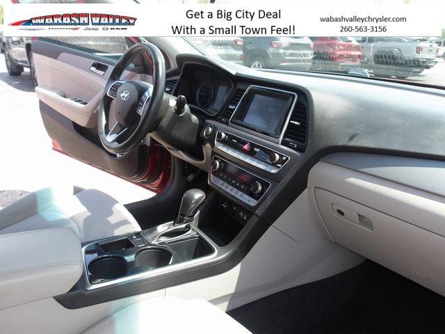 used 2019 Hyundai Sonata car, priced at $15,000