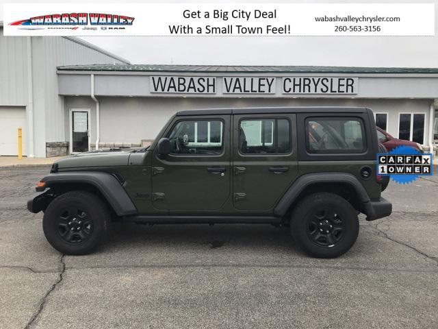 used 2024 Jeep Wrangler car, priced at $31,987