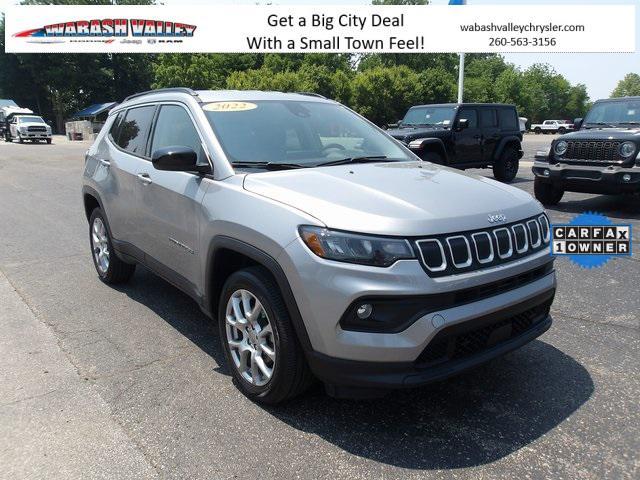 used 2022 Jeep Compass car, priced at $22,554