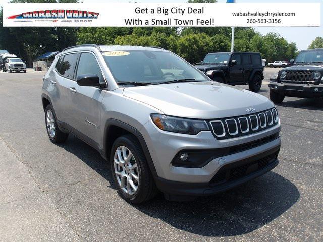 used 2022 Jeep Compass car, priced at $23,223