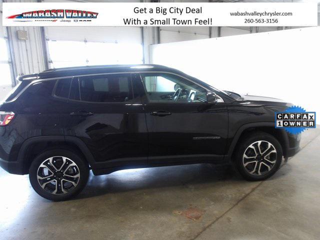 used 2022 Jeep Compass car, priced at $22,245
