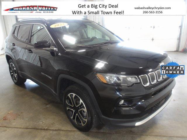 used 2022 Jeep Compass car, priced at $22,245