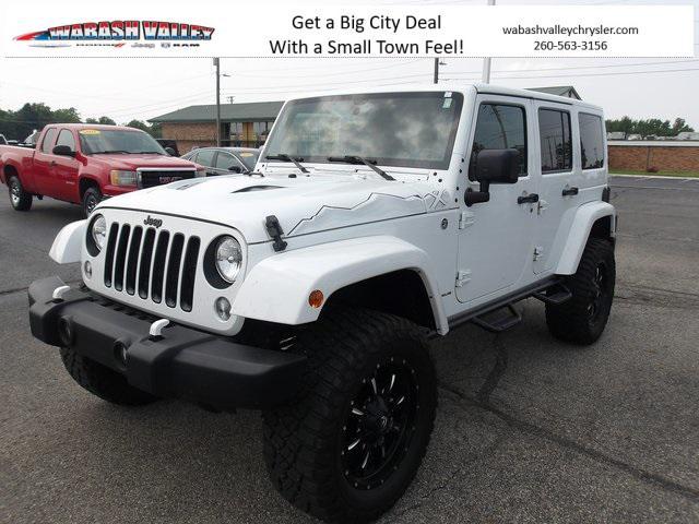 used 2015 Jeep Wrangler Unlimited car, priced at $21,985