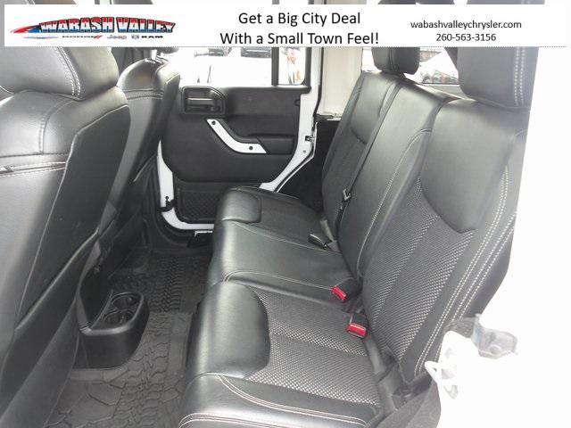 used 2015 Jeep Wrangler Unlimited car, priced at $21,985