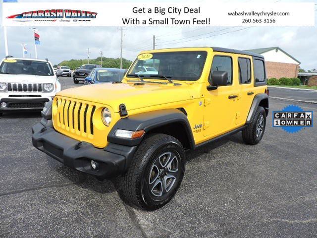 used 2020 Jeep Wrangler Unlimited car, priced at $28,984