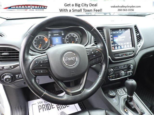 used 2021 Jeep Cherokee car, priced at $23,570