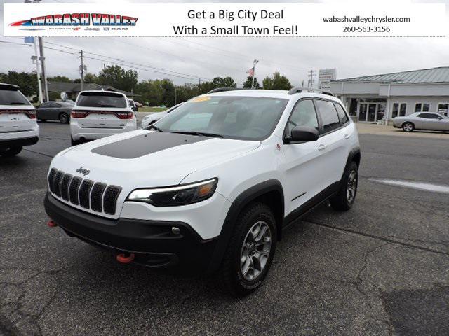 used 2021 Jeep Cherokee car, priced at $23,697