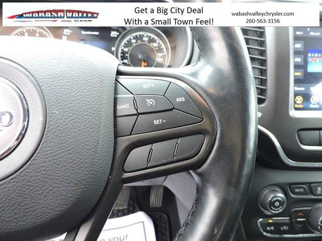 used 2021 Jeep Cherokee car, priced at $23,570