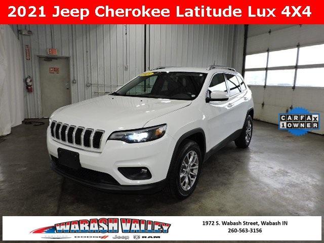 used 2021 Jeep Cherokee car, priced at $24,248