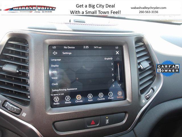 used 2022 Jeep Cherokee car, priced at $26,864