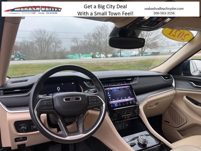 used 2021 Jeep Grand Cherokee L car, priced at $28,352