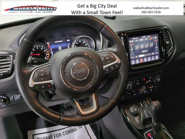 used 2021 Jeep Compass car, priced at $18,488