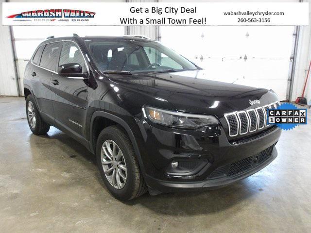 used 2021 Jeep Cherokee car, priced at $22,188