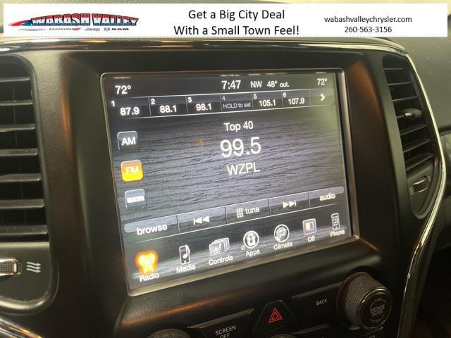 used 2017 Jeep Grand Cherokee car, priced at $16,250