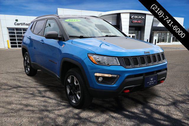 used 2018 Jeep Compass car, priced at $15,990