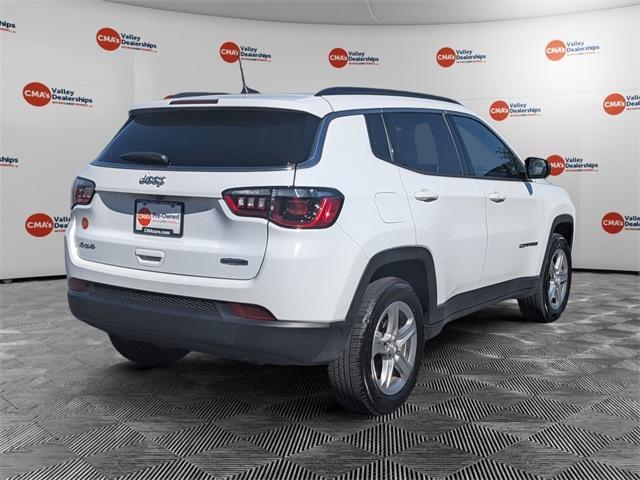 used 2024 Jeep Compass car, priced at $21,534