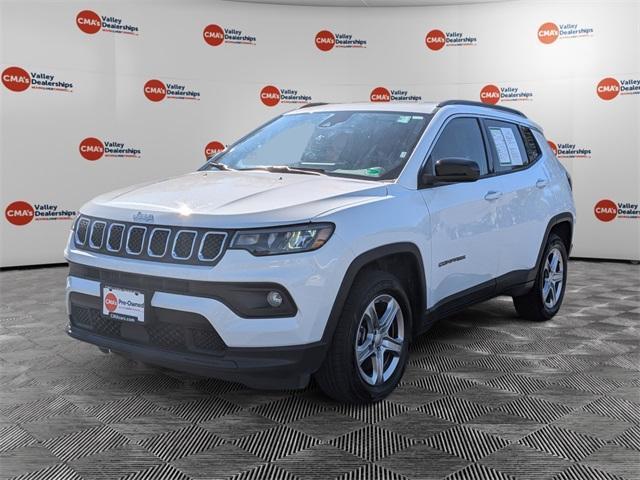 used 2024 Jeep Compass car, priced at $23,998