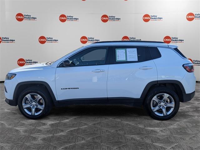 used 2024 Jeep Compass car, priced at $21,534
