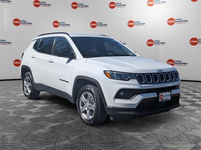 used 2024 Jeep Compass car, priced at $21,534