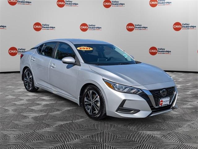 used 2021 Nissan Sentra car, priced at $17,498