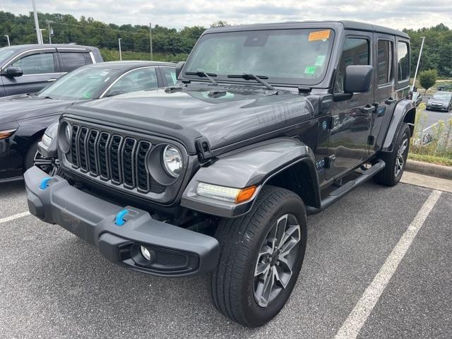 used 2024 Jeep Wrangler 4xe car, priced at $36,998