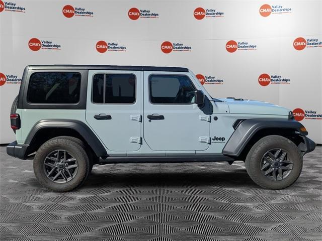used 2024 Jeep Wrangler car, priced at $38,998
